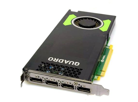 Дискретная видеокарта nVidia Quadro P4000, 8 GB GDDR5, 256-bit / 4x DisplayPort б/у | Зображення 1