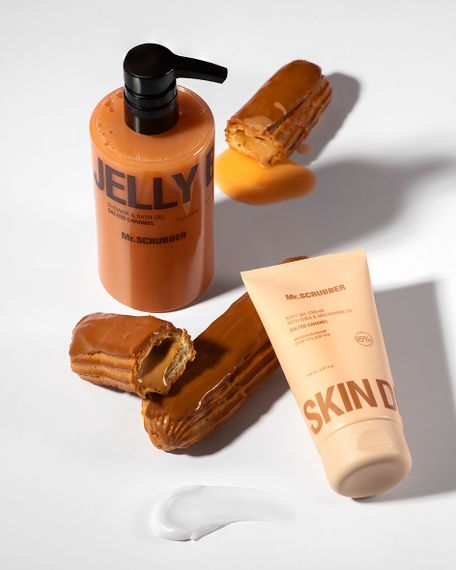 Увлажняющий крем-гель для тела Mr. Scrubber Skin Delights Salted Caramel (150 ml) | Зображення 1