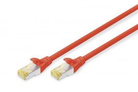 Патч-корд Digitus  CAT 6a S-FTP, 1м, AWG 26/7 червоний (DK-1644-A-010/R)