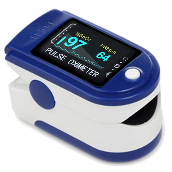 Пульсоксиметр на палец пульсометр Finger Pulse Oximeter EL-AB-88 | Зображення 9
