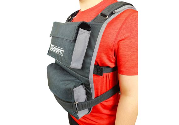 Жилет-обтяжувач EasyFit до 20 кг набірної з філерами (EF-WTV-200)