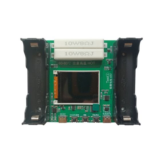 Тестер измеритель емкости мощности аккумуляторов 18650 XH-M239 li-ion с USB Type-C цифровой | Зображення 2