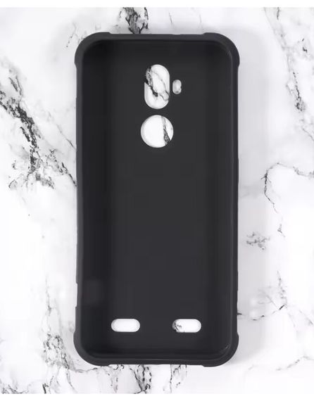 Оригінальний силіконовий бампер/чохол AGM X3 Black (чорний) | Зображення 1