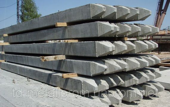 Сваи железобетонные каркасные С60/160-40. свая железобетонная каркасная забивная жби забивные гост купить цена | Зображення 4