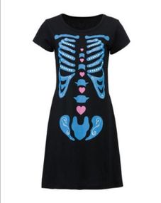 Плаття halloween, скелет, скелет, скелет, карнавальний костюм, хеллоуїн, розмір S, M