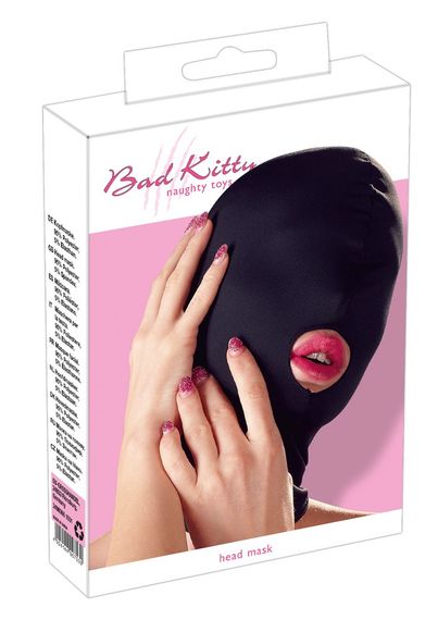 Маска - 2490366 Bad Kitty Head Mask Mouth Black sexstyle | Зображення 5