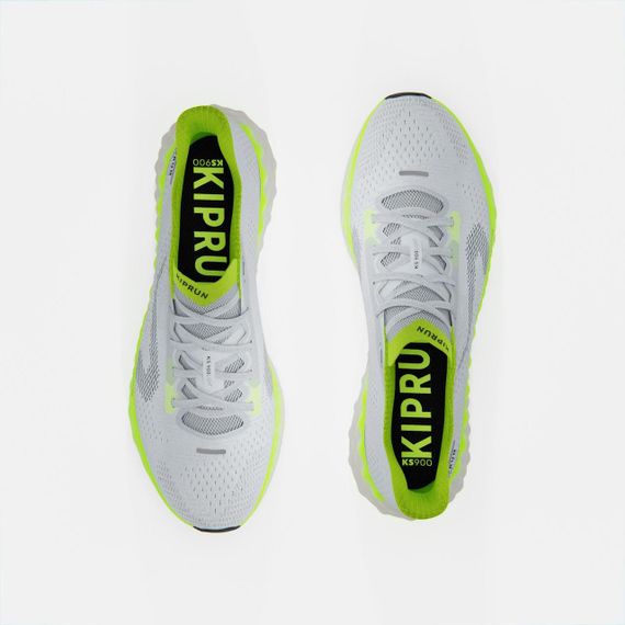 Кросівки чоловічі KIPRUN KS900 для бігу сірі/жовті - EU44 UA43,5 | Зображення 5