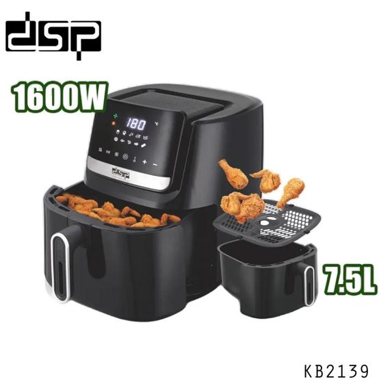 Аэрофритюрниця з технологією повітряного смаження XPRO KB2139 1600 Вт 7.5 л (44602-KB2139_2394) | Зображення 7