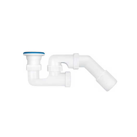 Сифон для душового піддона ANIplast 1 1/2"х40 мм з ревізією, з гнучкою трубою 40х40/50 Е216EU | Зображення 2