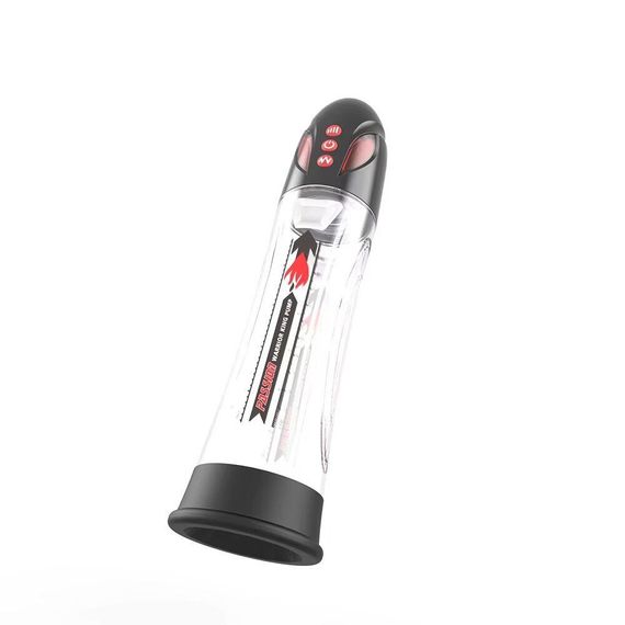 Автоматическая гидропомпа 2в1 (вода/воздух) Water Bath, 2 режима, индикация уровня вакуума sexstyle | Зображення 3