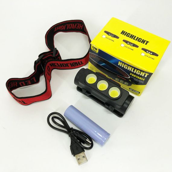 Фонарь для спасателей на голову, Фонарик на голову для работы Фонарь головы со светодиодами QN-41 | Зображення 5