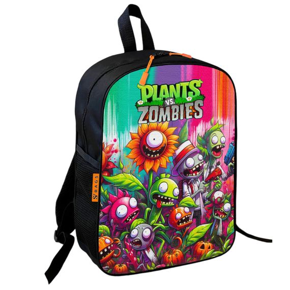 Рюкзак школьный детский Растения против Зомби "Plants vs Zombies" 36х27 см для мальчика (01088)