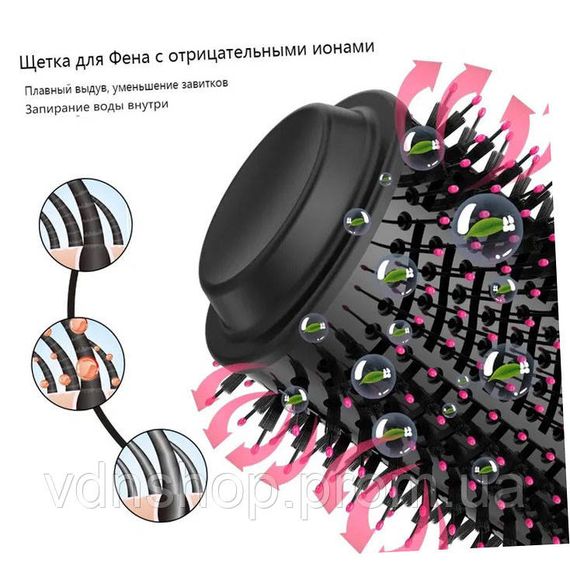 Стайлер для об'єму волосся One, Багатофункціональний стайлер для волосся, Фен-стайлер з насадками GK-60 | Зображення 5