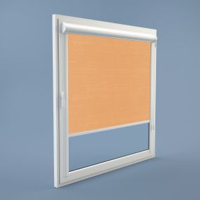 Рулонная штора Rolets Лён 2-2071-350 35x170 см закрытого типа Персиковая