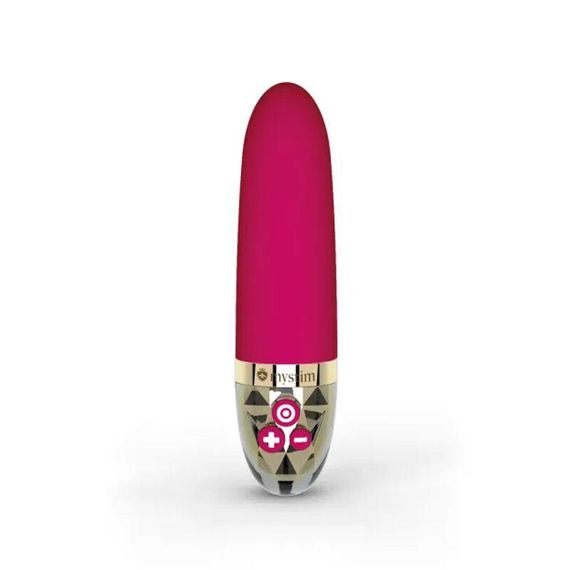 Вібратор Mystim Sleak Freak Pink, 8 режимів, внутрішня та зовнішня стимуляція Sex Aura