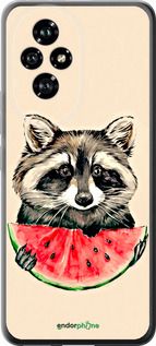 Чохол на Huawei Honor 200 Єнотик з кавуном "4605u-3731-2448"