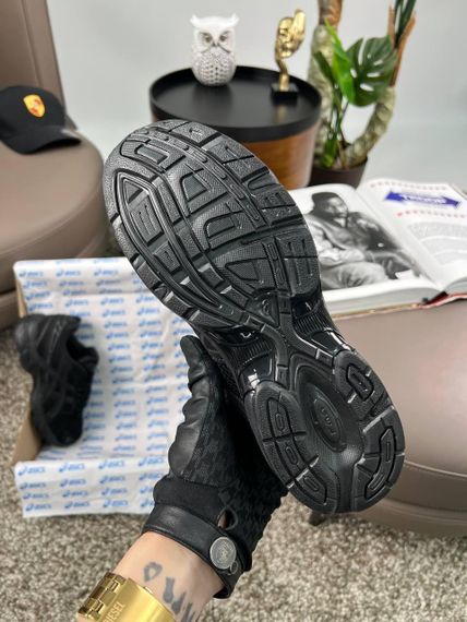 Чоловічі кросівки  ASICS Gel-1130 All Black весна / літо / осінь A3774 46 | Зображення 4