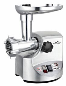 М'ясорубка електрична Monte MT-3150, 3100 Вт, з металевим шнеком і реверсом, для дому та кухні