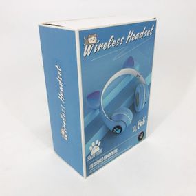 Наушники bluetooth детские с ушками Cat VZV 23M, Беспроводные кошачьи наушники bluetooth RX-85