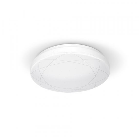 LED світильник настінно-стельовий TITANUM 18W 5000K Орбіта