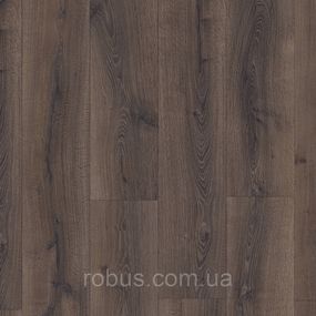 Ламінат Quick-Step Majestic MJ 3553 Дошка дуба пустельного (Desert) брашована темно-коричнева