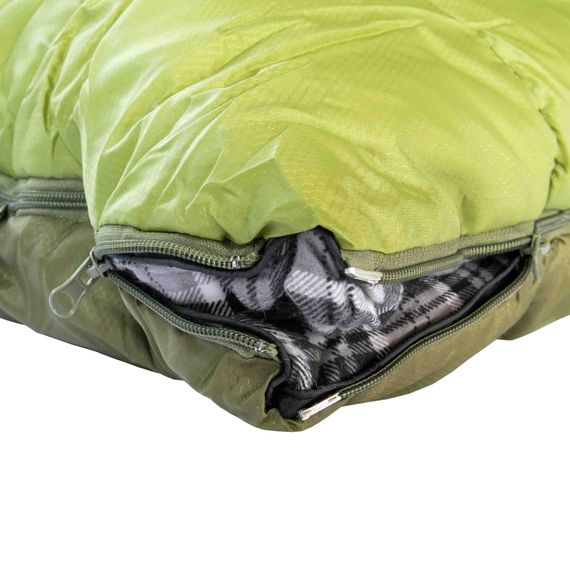 Спальний мішок Tramp Sherwood Regular ковдра правий dark-olive/grey 220/80 UTRS-054R | Зображення 2