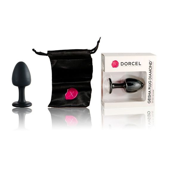 Анальна пробка Dorcel Geisha Plug Diamond XL з кулькою всередині, створює вібрації, макс діаметр 4,5 | Зображення 2