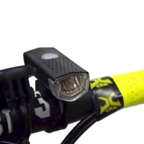 Ліхтар велосипедний світлодіодний акумуляторний велофара C 64359 Чорний