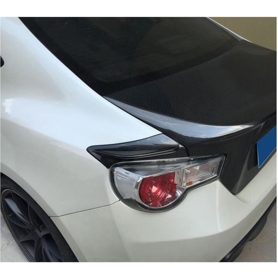 Накладки на задні крила (Карбон) для Subaru BRZ 2012-2021 рр | Зображення 2