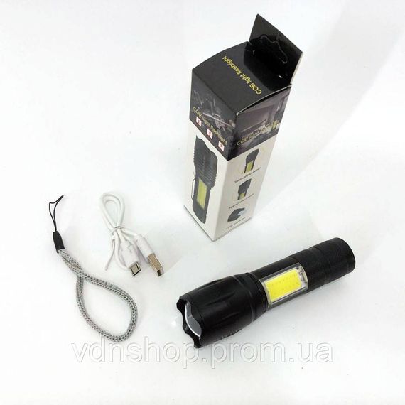 Мощный фонарь с возможностью зарядки Bailong, Очень яркий фонарь Сверхмощный лед IW-38 | Зображення 9