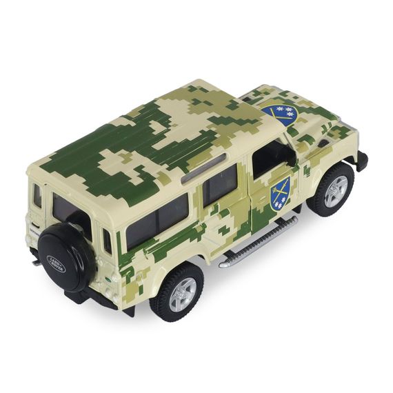 Автомодель серии "Шевроны Героев" Land Rover Defender "Восток" TechnoDrive 250396UM | Зображення 2