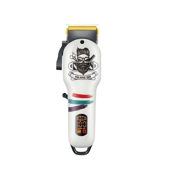 Триммер для бороды и волос VGRHP-V-699B аккумуляторный USB зарядка белый