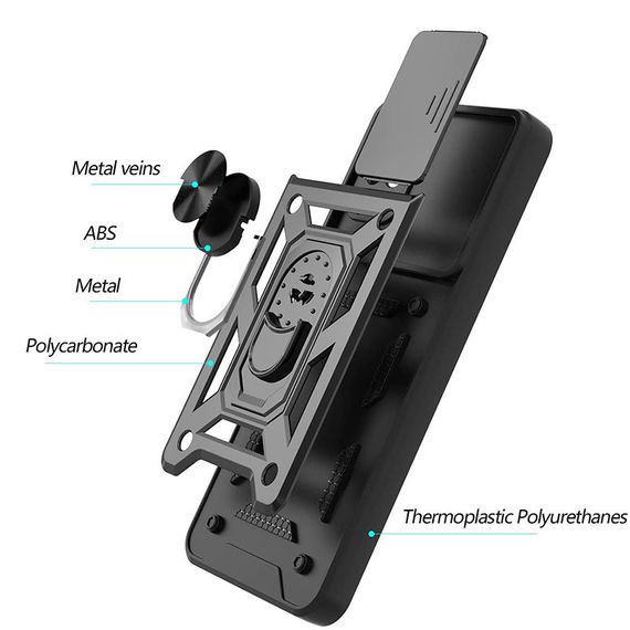 Ударопрочный чехол Camshield Serge Ring для Samsung Galaxy M53 5G | Зображення 1