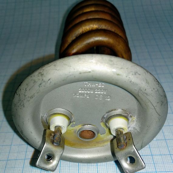 Тэн для бойлера Атлантик,Thermex (Термекс) 2000w на фланце 63 с местом под анод м-6(Thermowatt)Италия | Зображення 1