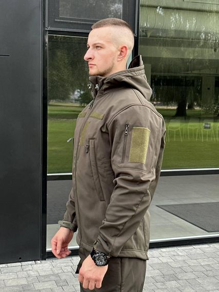 Куртка Софтшел олива B&L | Зображення 2