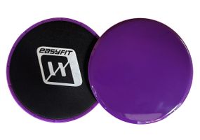 Диски для глайдингу EasyFit фіолетові (пара) (EF-1425-V)