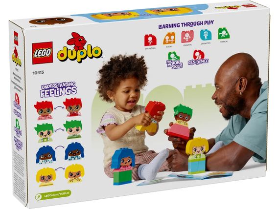 Конструктор LEGO DUPLO My First Сильні почуття та емоції (10415) | Зображення 1