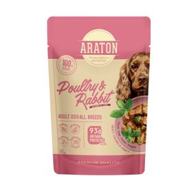Вологий корм для собак з птахом та кроликом Araton Dog Poultry And Rabbit, 85 гр