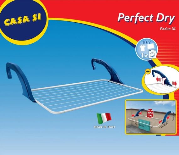 Сушарка для білизни навісна Casa Si Padua XL White (CS92726C12) | Зображення 1