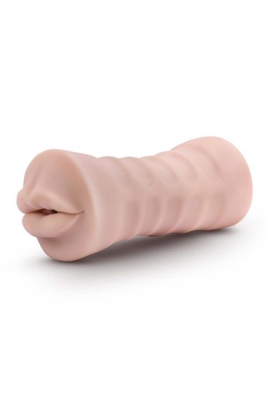 Мастурбатор Рот реалістичний Blush ENLUST NICOLE з віброкулею в комплекті Sex Aura | Зображення 1