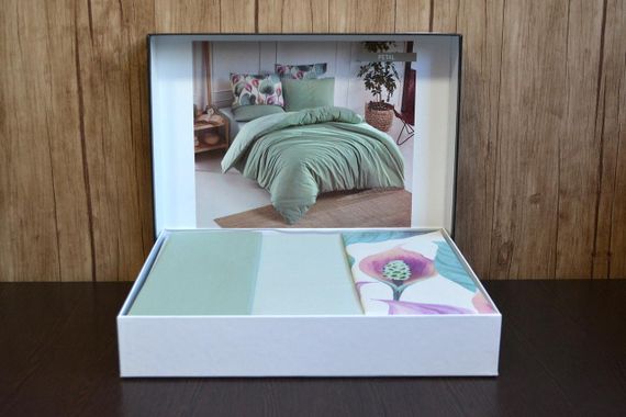 Комплект постельного белья Charlotte Duz Boya 200x220 см Petal | Зображення 1
