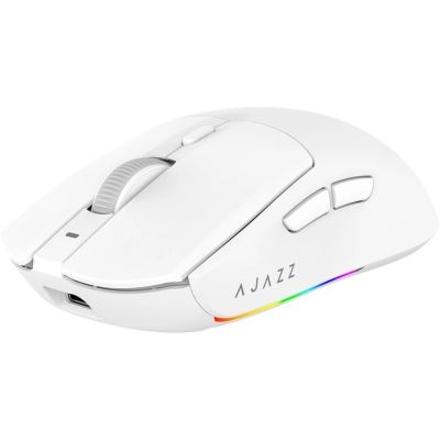 Мышка Ajazz AJ139 V2 MC Wireless/Bluetooth/USB White (AJ139-V2-MC-W) | Зображення 9