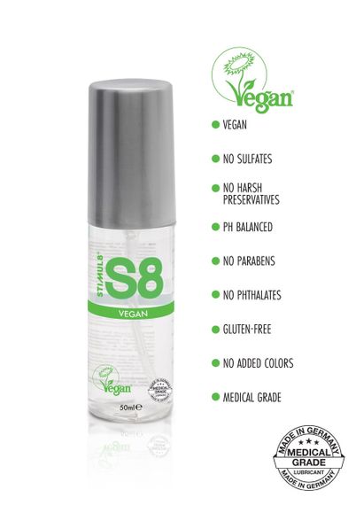 Лубрикант S8 Vegan WB Lube 50ml Sex Aura | Зображення 1