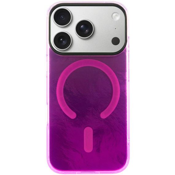Чехол TPU Shiny Mountain (MagFit) для Apple iPhone 17 Pro Max (6.9") Pink | Зображення 1