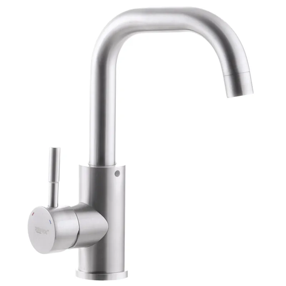 Смеситель для умывальника с нерж. стали SUS304 Zerix SUS-001G (ZX3120)