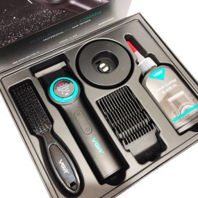 Машинка-тример 3 в 1 для стрижки волосся, Професійний тример з набором насадок, Тример для скронь MF-54