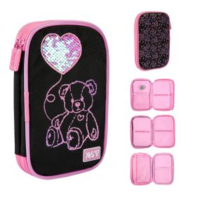 Пенал м'який із LED YES PH-35 Pink Bear 533777 4х16х24 см