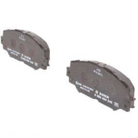 Тормозные колодки Bosch дисковые передние TOYOTA Corolla/RAV 4/Urban Cruiser ''F ''1,3 0986494240