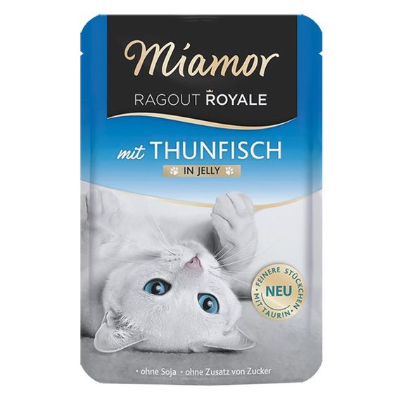 Вологий корм для котів з тунцем Miamor Ragout Royale Mit Thunfisch, 100 гр