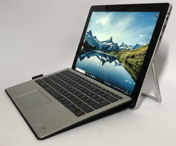 Нетбук-трансформер Б-клас HP Elite x2 1012 G2 / 12.3" (2736x1824) IPS Touch / Intel Core i5-7300U (2 (4) ядер по 2.6 - 3.5 GHz) / 8 GB DDR3 / 256 GB SSD / Intel HD Graphics 620 / WebCam / Win 10 Pro б/в + Подарунок  Накопичувач Kingston 64 ГБ | Зображення 9